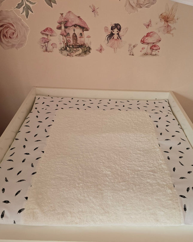 Wickelauflage mit abnehmbarem Bezug Druck Feder - The Present Company