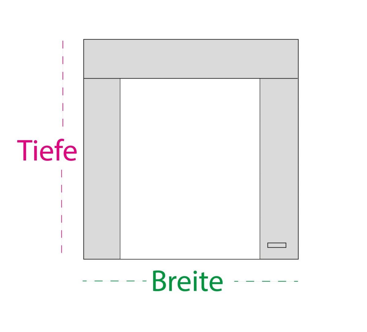 Wickelauflage mit abnehmbarem Bezug Druck Feder - The Present Company