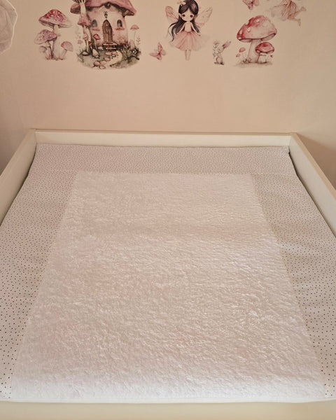 Wickelauflage mit abnehmbarem Bezug Druck Punkte - The Present Company