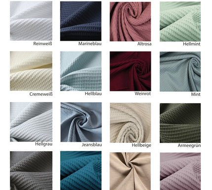 Wickelauflage mit abnehmbarem Bezug komplett Waffelpique - The Present Company