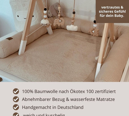 Wickelauflage - abnehmbarer Bezug Waffelpiqué - The Present Company