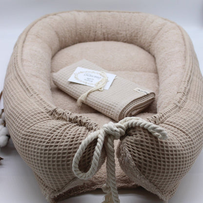 Baby Nestchen Waffelpiqué - The Present Company
