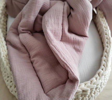 Musselin Babydecke weich zum Kuscheln - 100 % Baumwolle - The Present Company