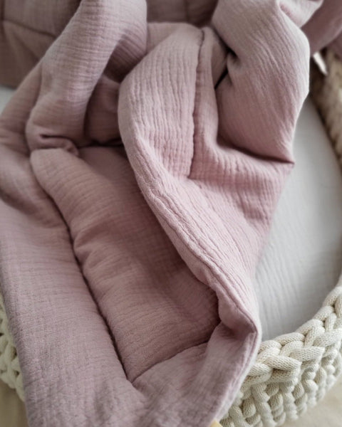 Musselin Babydecke weich zum Kuscheln - 100 % Baumwolle - The Present Company