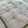 Spielmatte, Krabbeldecke mit Pompon aus Frottee und Waffelpique - The Present Company
