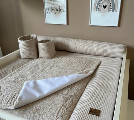 XXS Set Wickelauflage Hellbeige - The Present Company