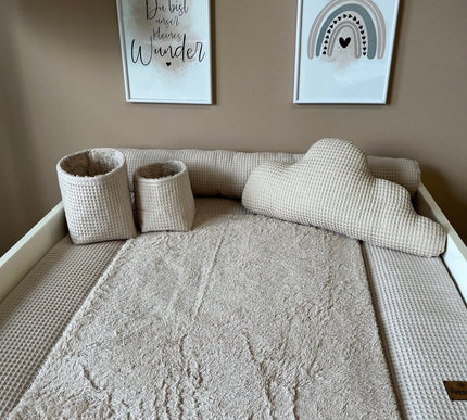 XXS Set Wickelauflage Hellbeige - The Present Company