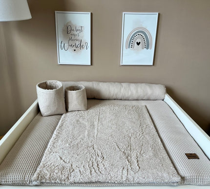 XXS Set Wickelauflage Hellbeige - The Present Company